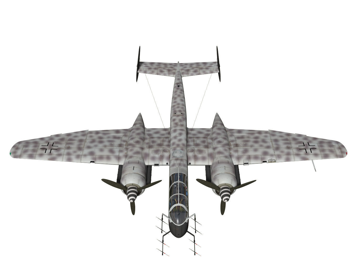 Heinkel He 219 Uhu 3D model_5