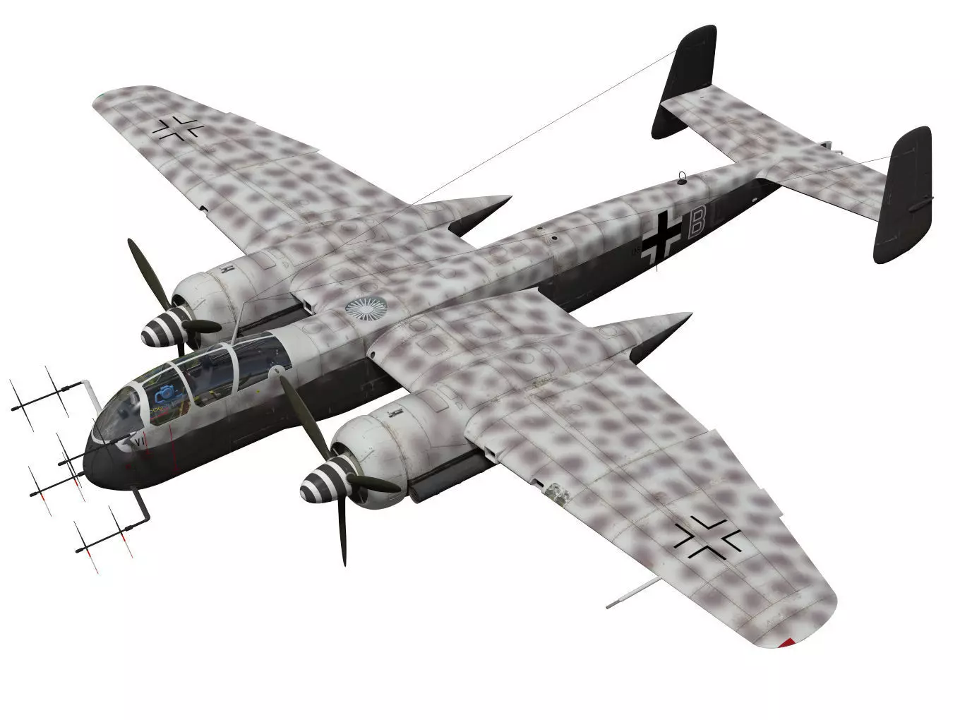 Heinkel He 219 Uhu 3D model_0