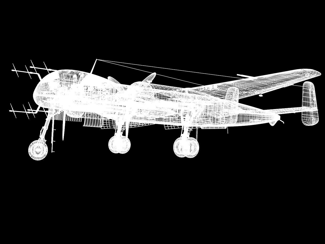 Heinkel He 219 Uhu 3D model_17