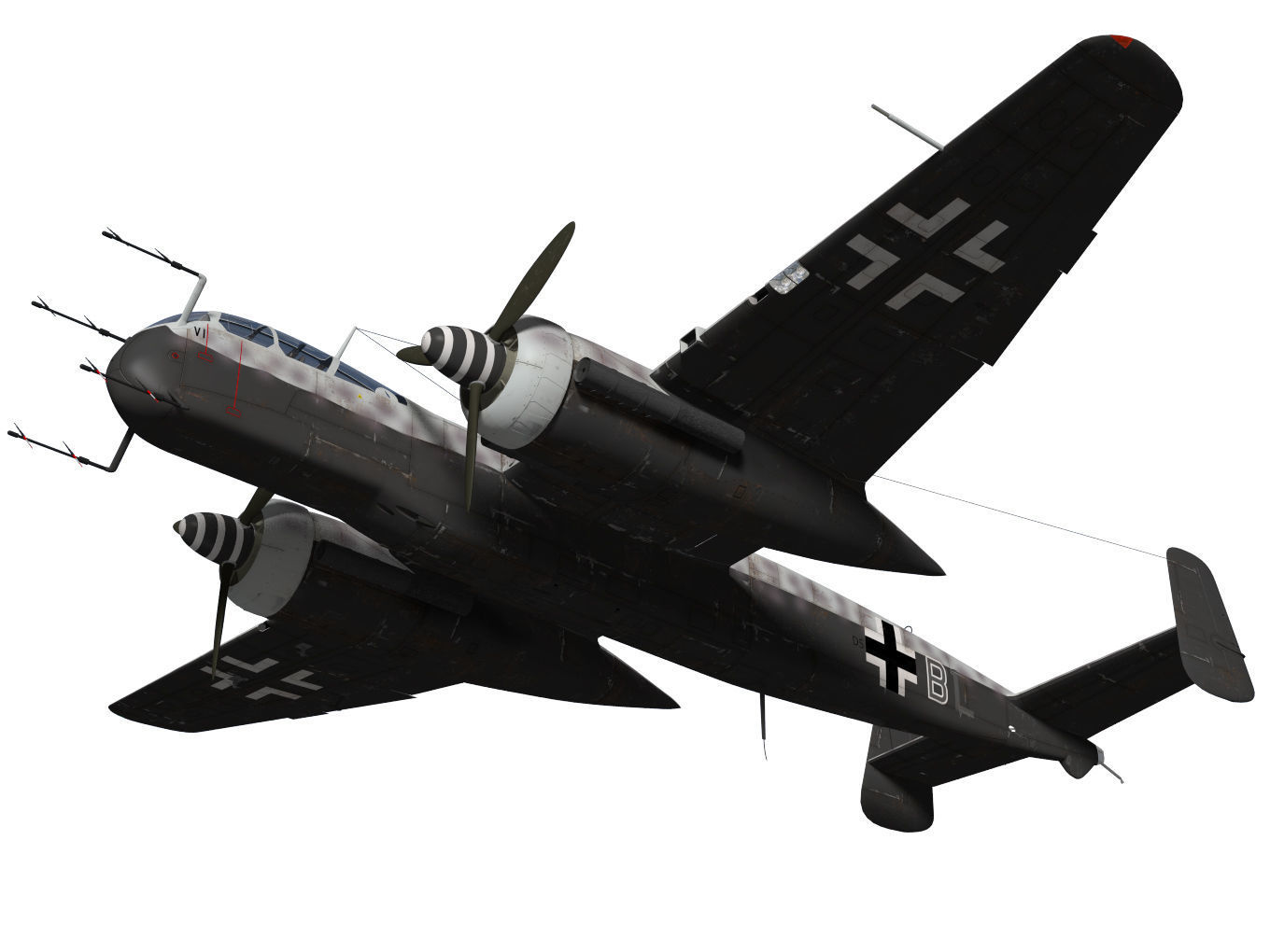 Heinkel He 219 Uhu 3D model_3