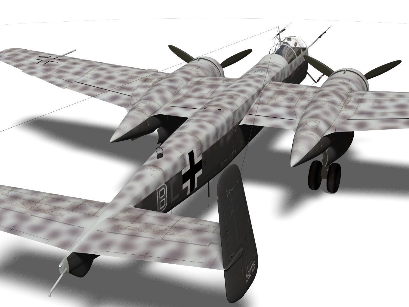 Heinkel He 219 Uhu 3D model_9
