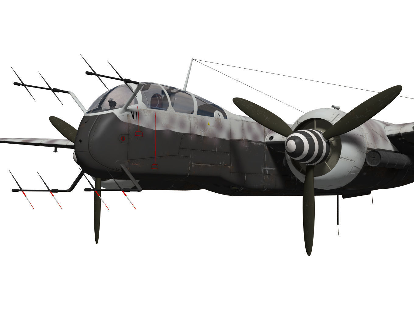 Heinkel He 219 Uhu 3D model_4