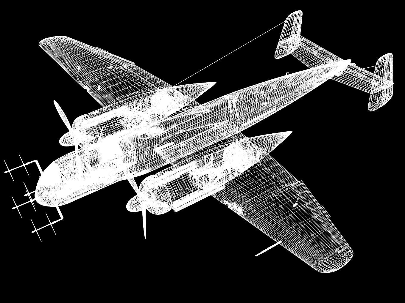 Heinkel He 219 Uhu 3D model_16