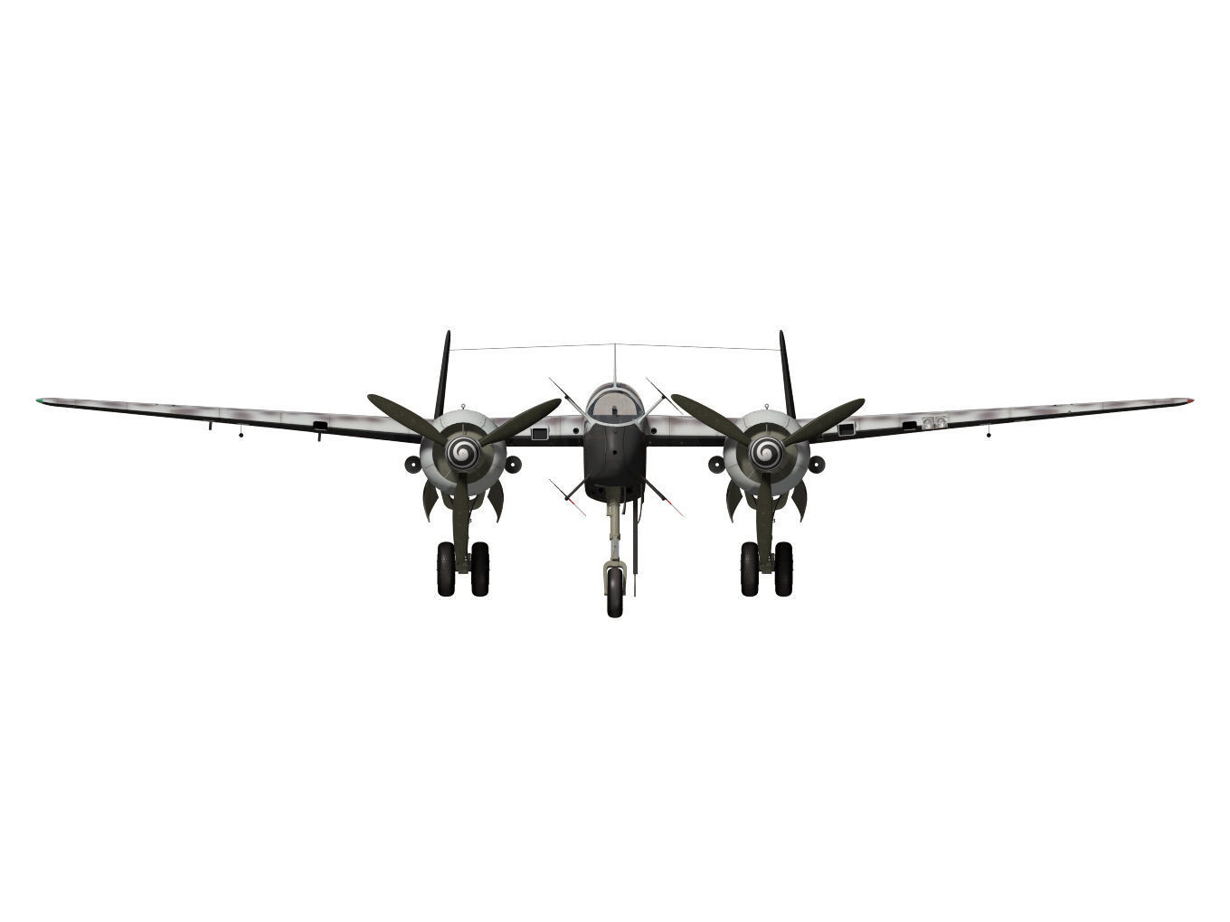 Heinkel He 219 Uhu 3D model_12