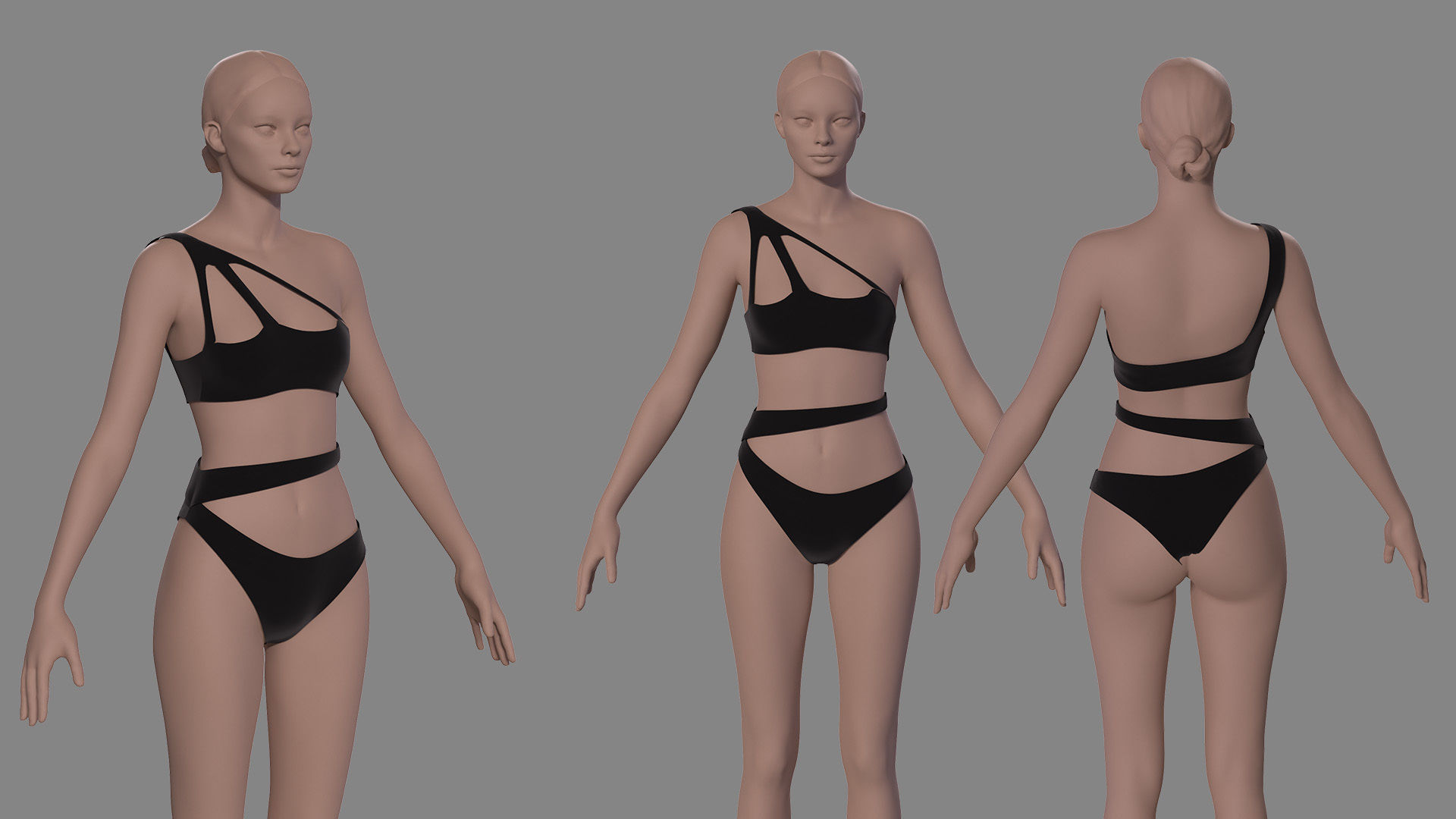 15 Bikini Set 3D model_9