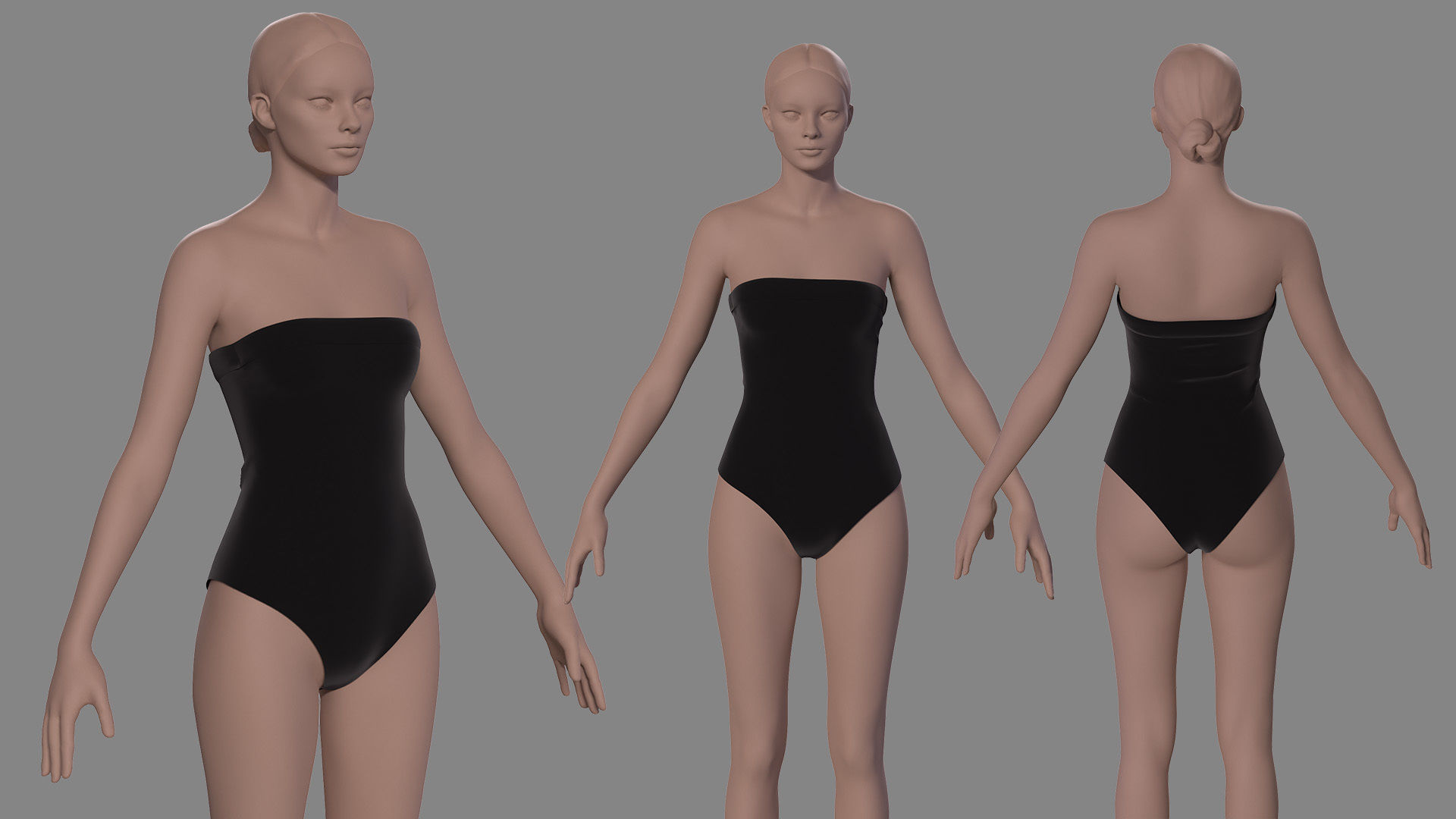 15 Bikini Set 3D model_6