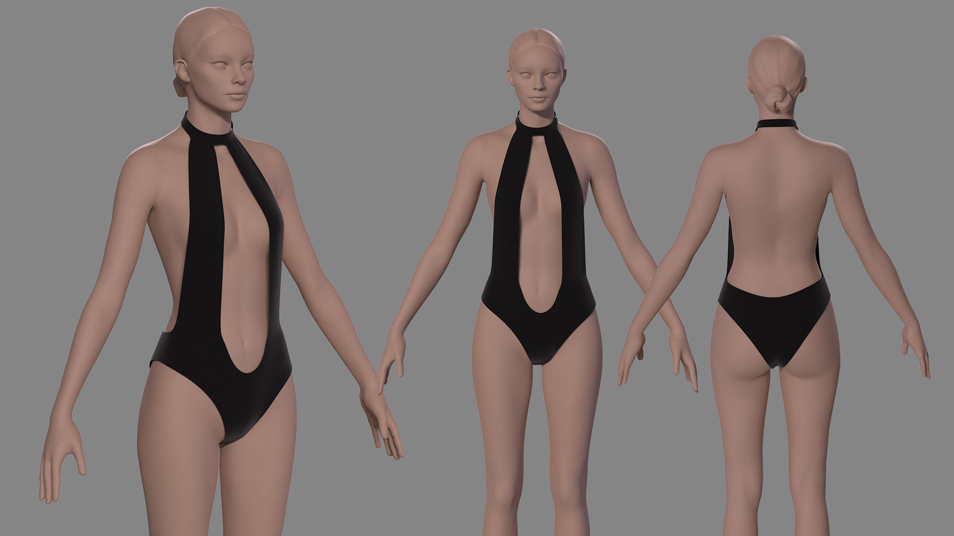 15 Bikini Set 3D model_2