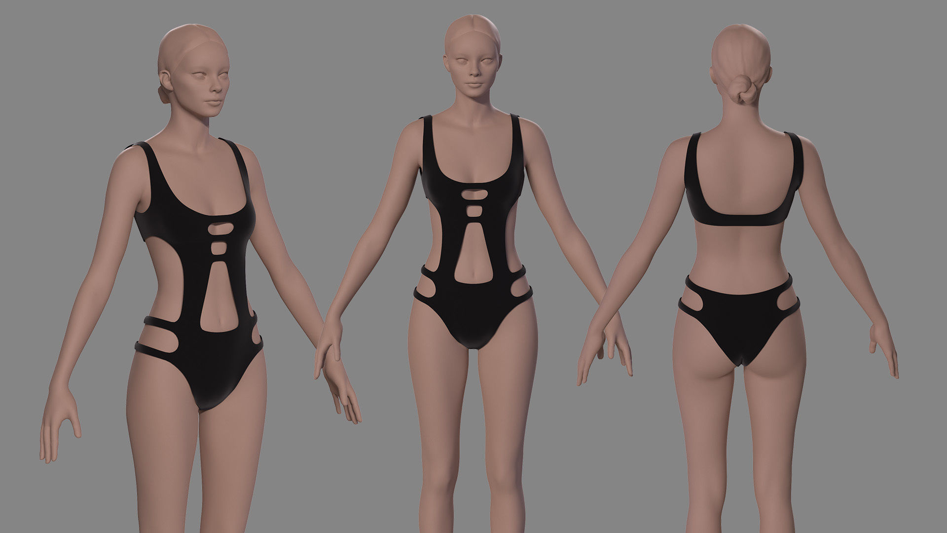15 Bikini Set 3D model_13