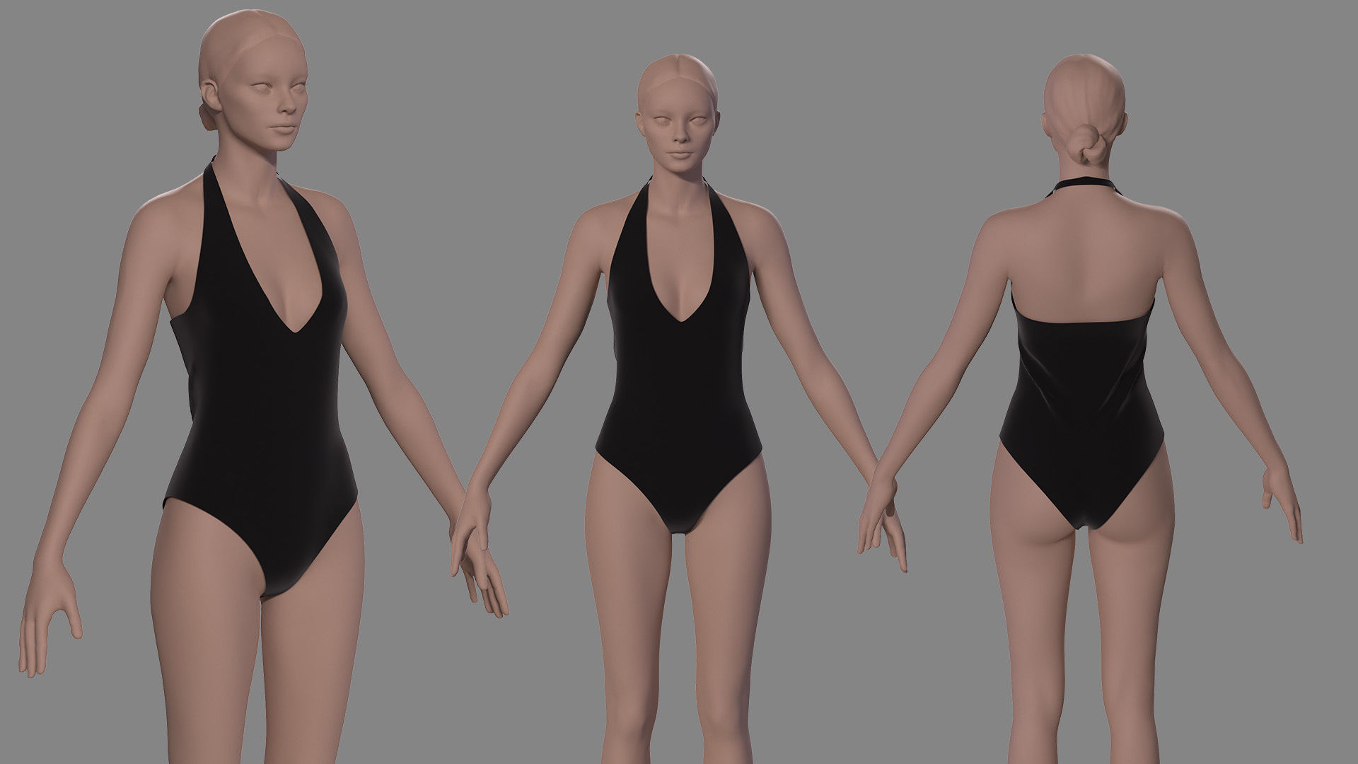 15 Bikini Set 3D model_5
