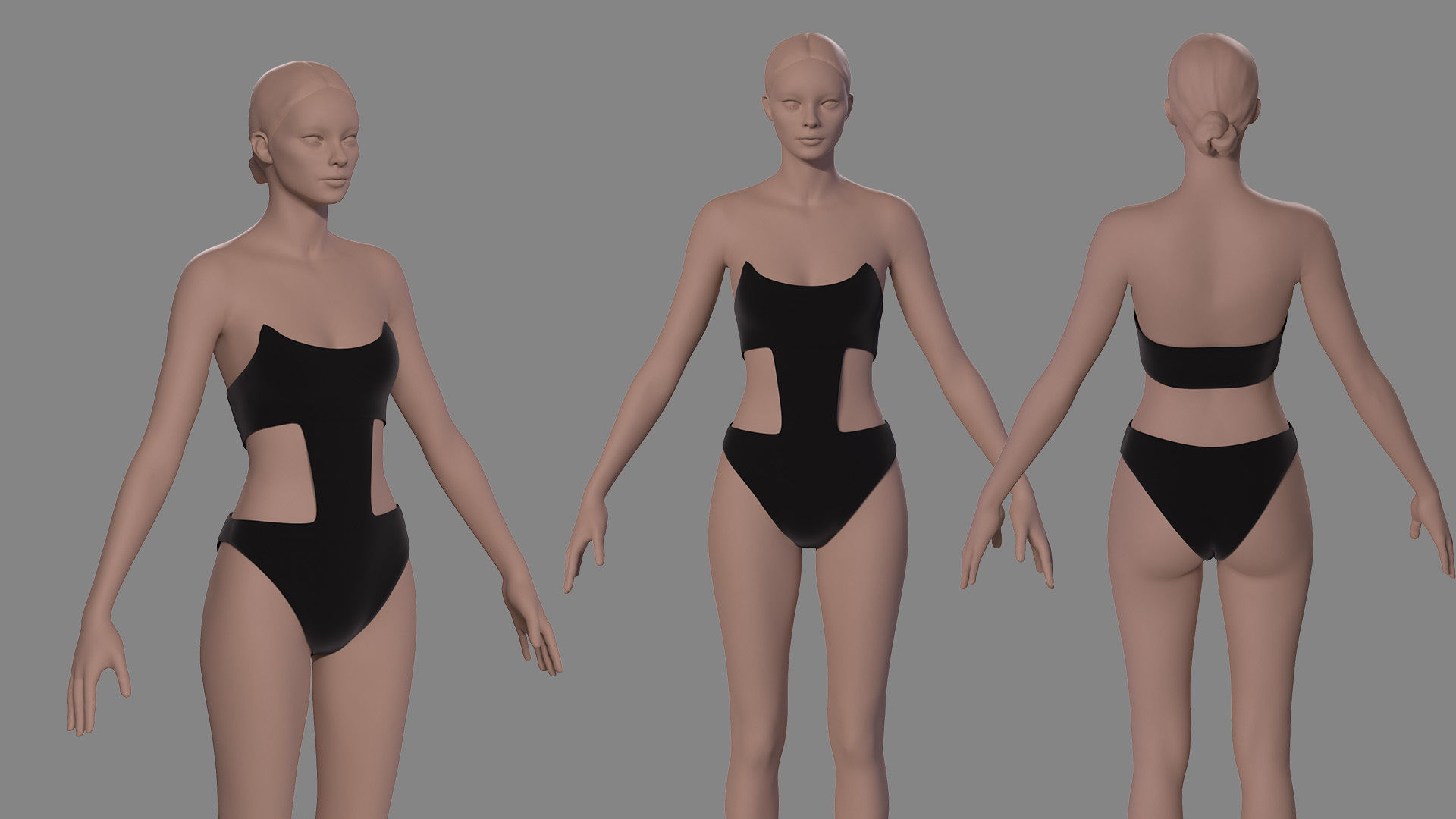 15 Bikini Set 3D model_11