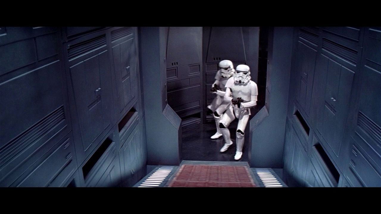 Set 2b - Death Star Extention Bridge Hallway 1-6 Scale Hottoys 3D print model_15