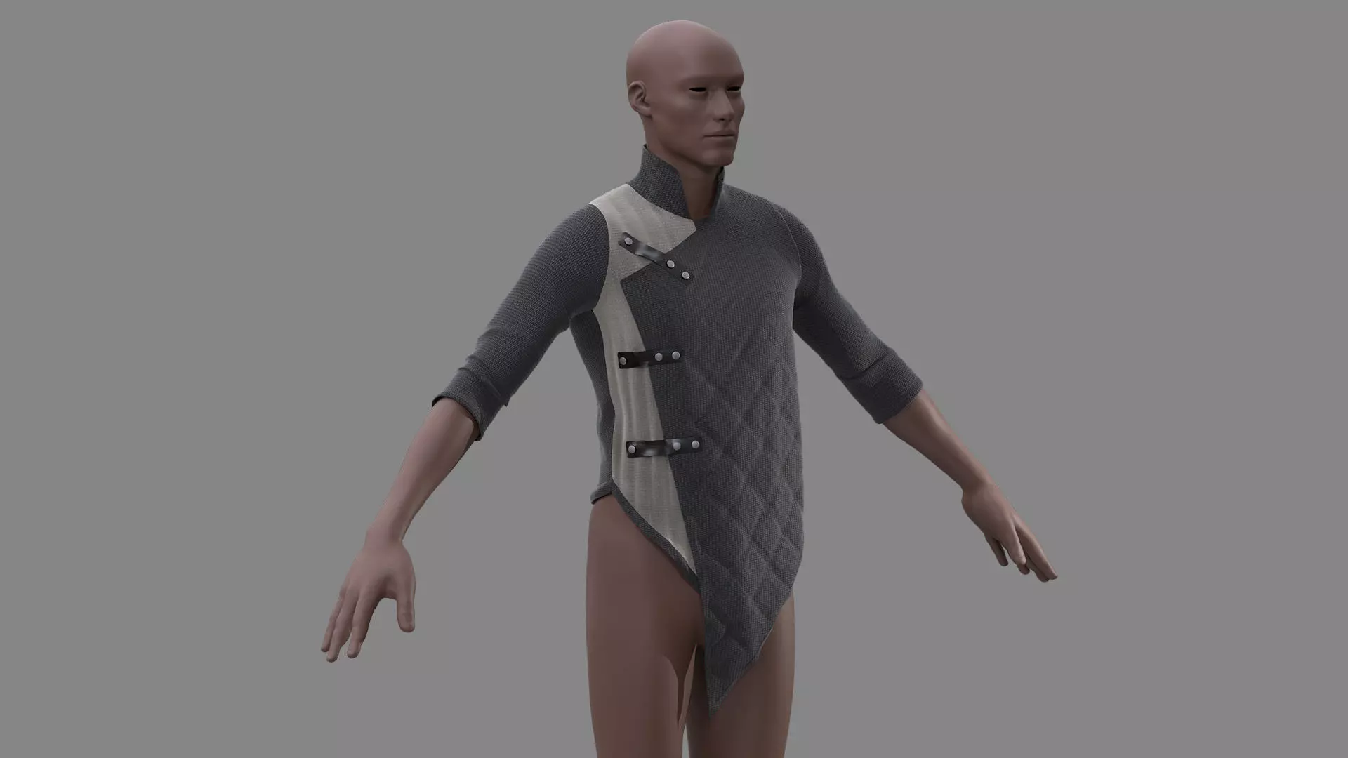 Male Fashion Shirt Free 3D model