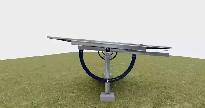 Manual Tracker Solar Energy Structure Type-5 3D model