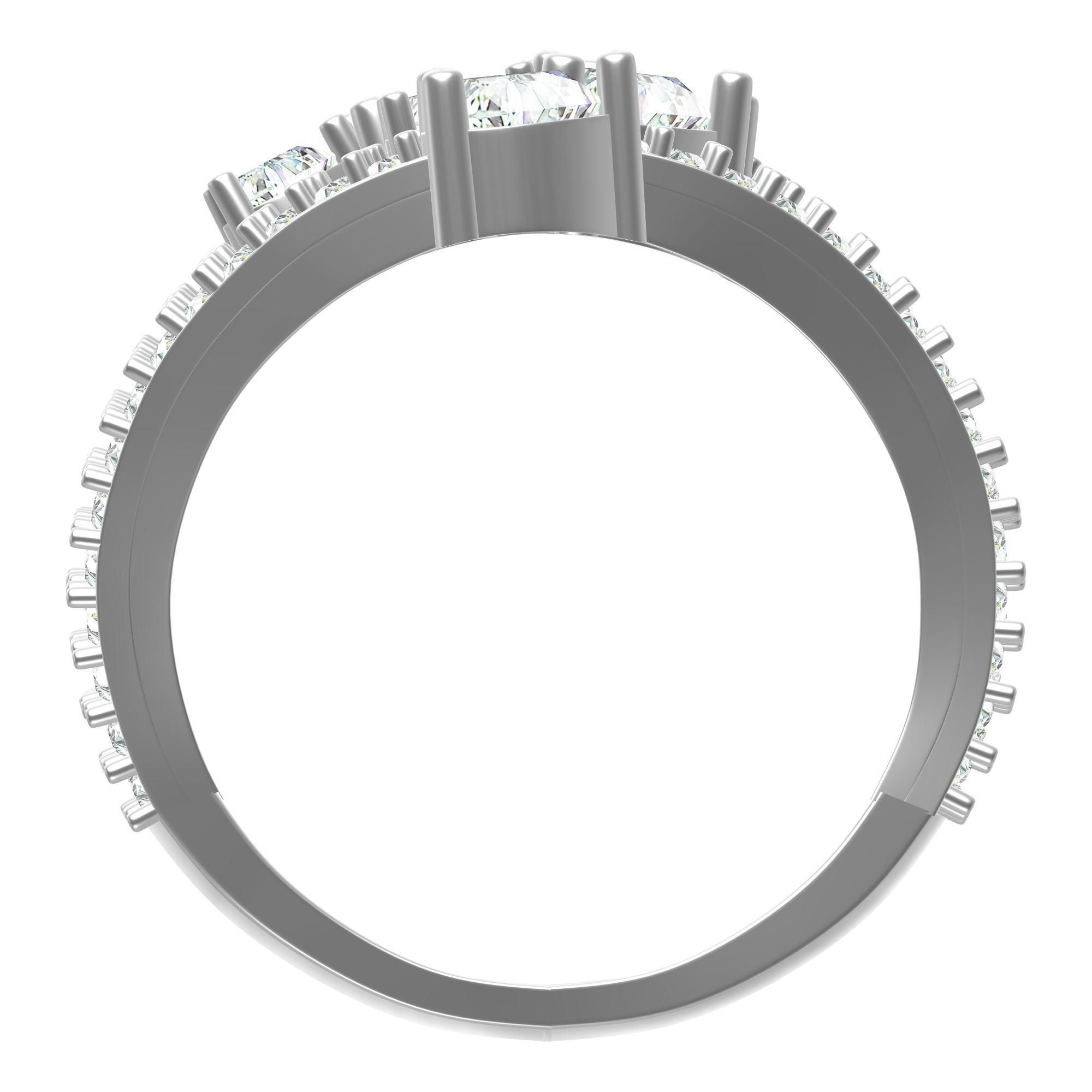 statement ring 3D print model_1