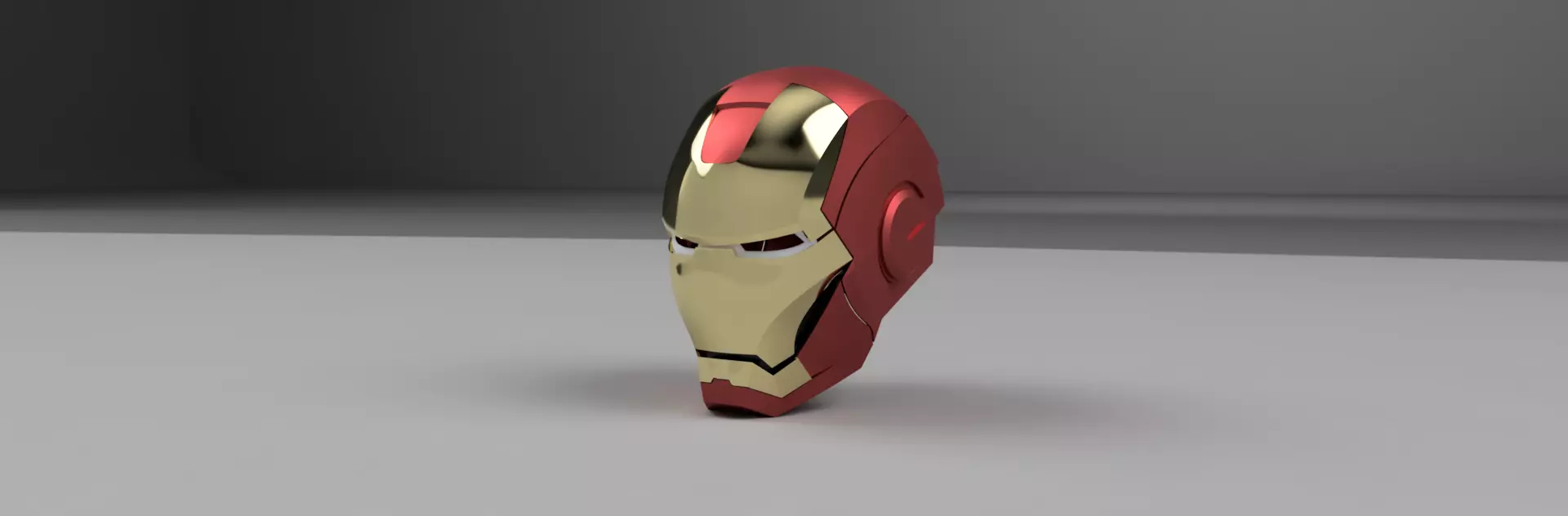 Ironman Helmet STL file for 3D Printing 3D print model_0