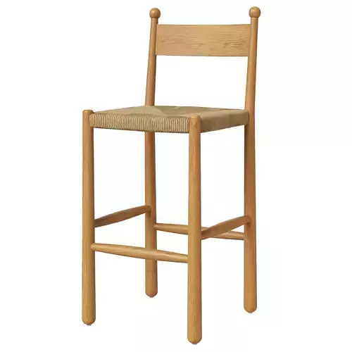 Shoppe bar stool Martin Oak by Amber Lewis