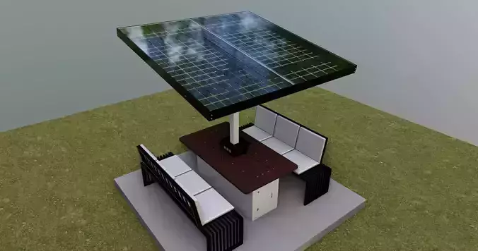 Smart Solar Bench