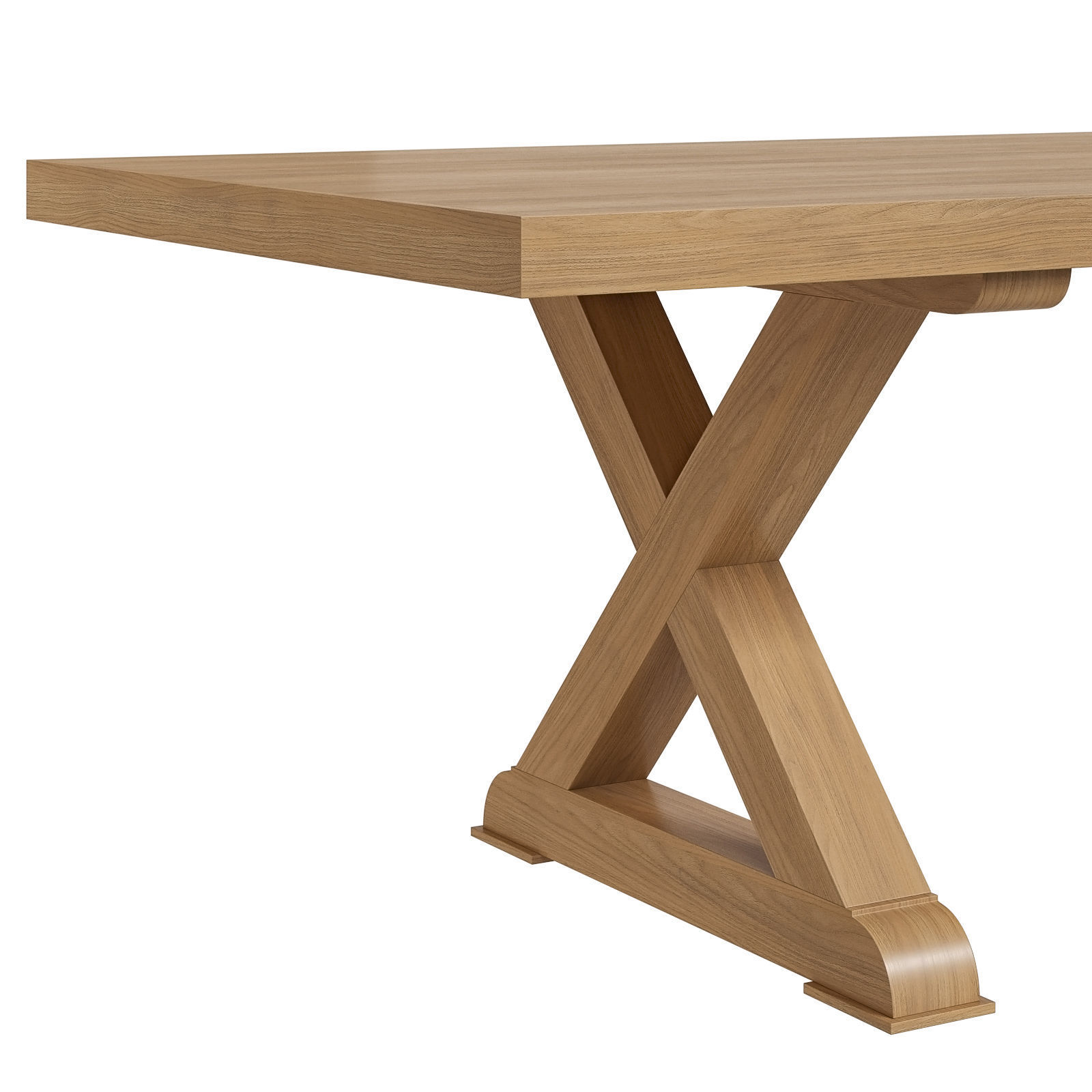 Atelier Demurge Collection dining table Normandy 3D model_4