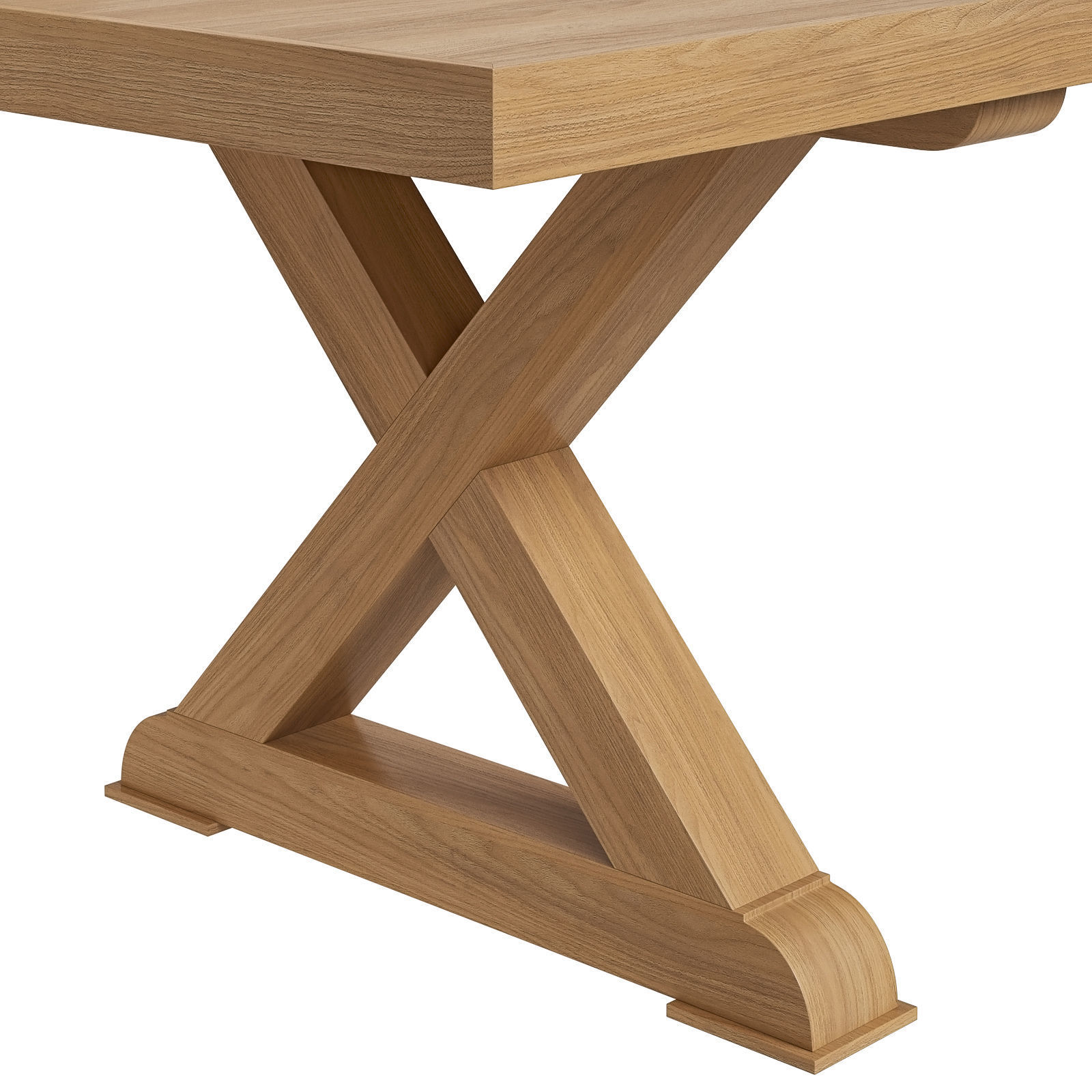 Atelier Demurge Collection dining table Normandy 3D model_3