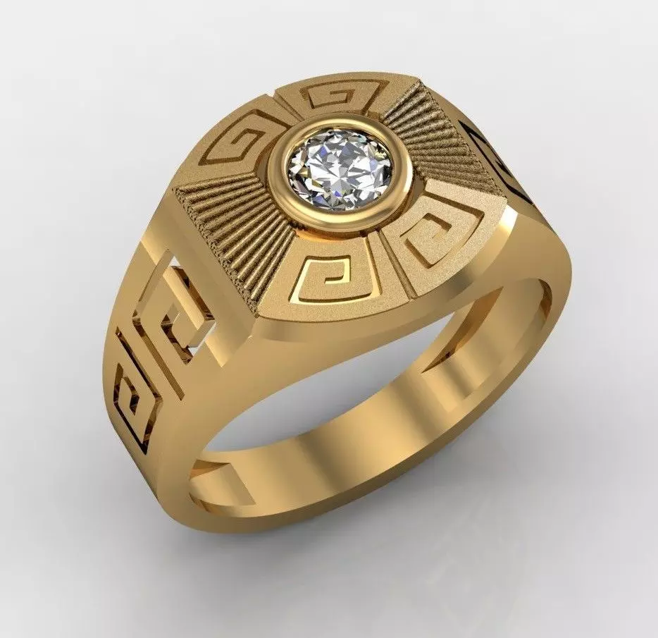 Man ring 171 3D print model