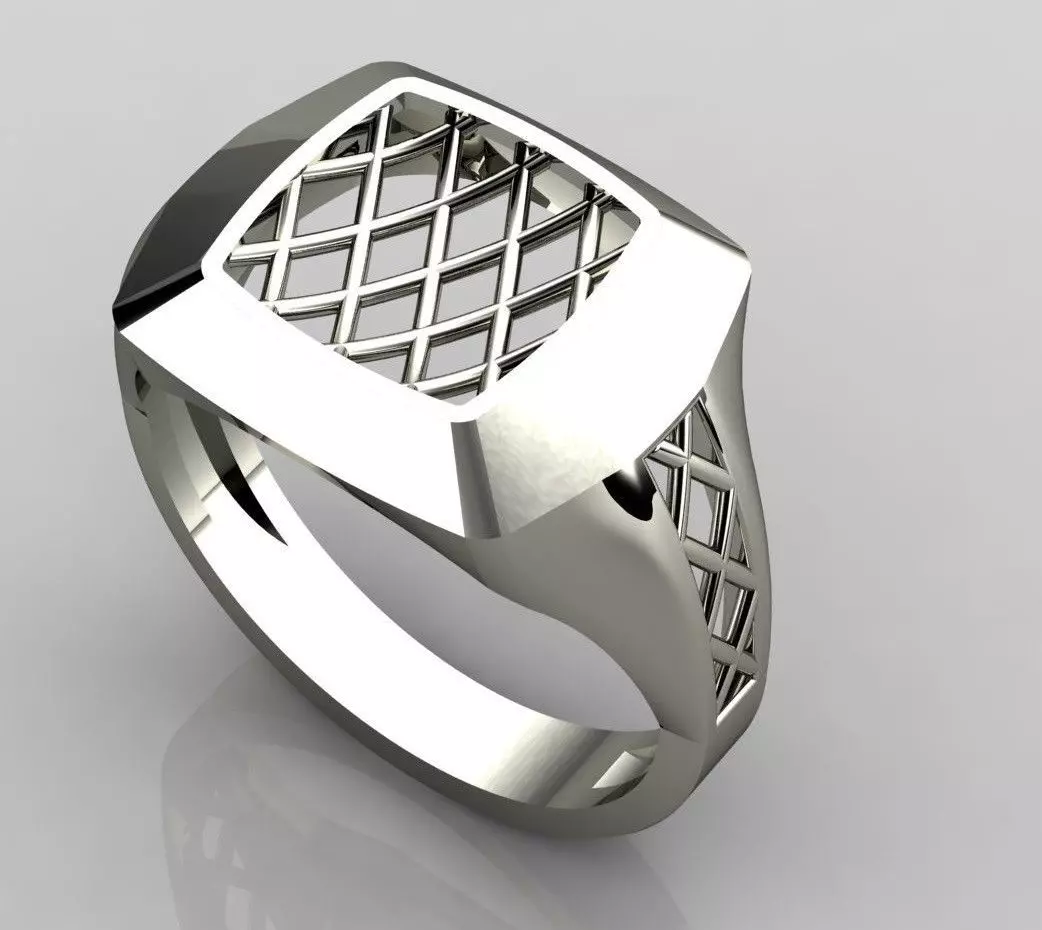 Man ring 175 3D print model_0