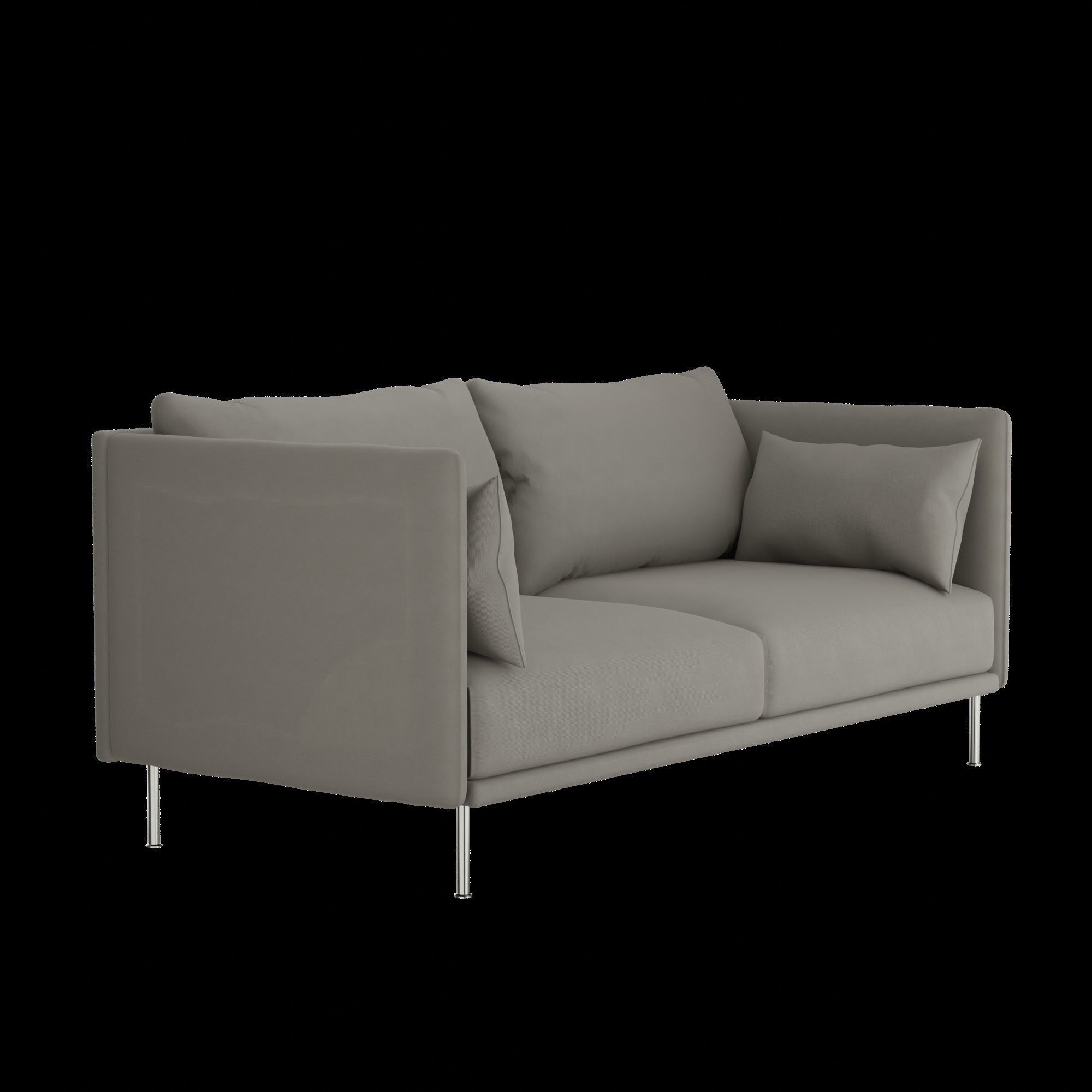 sofa furniture 3D model_2
