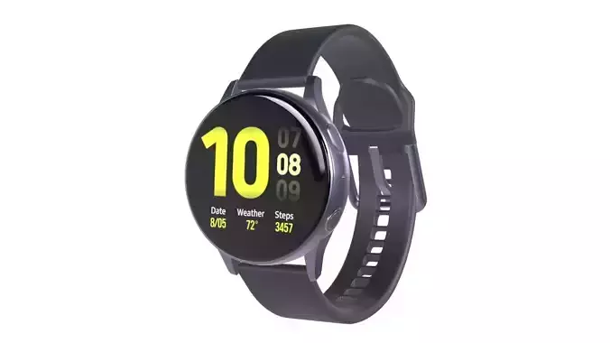 Samsung Galaxy Watch Active 2 - Aluminium Aqua Black