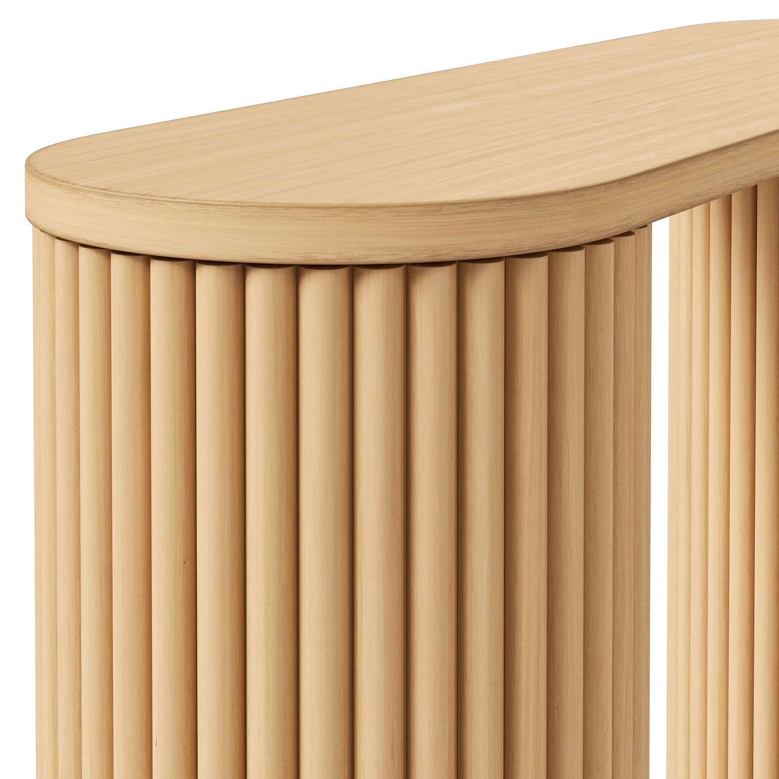 Studio McGee Dowel console 3D model_5