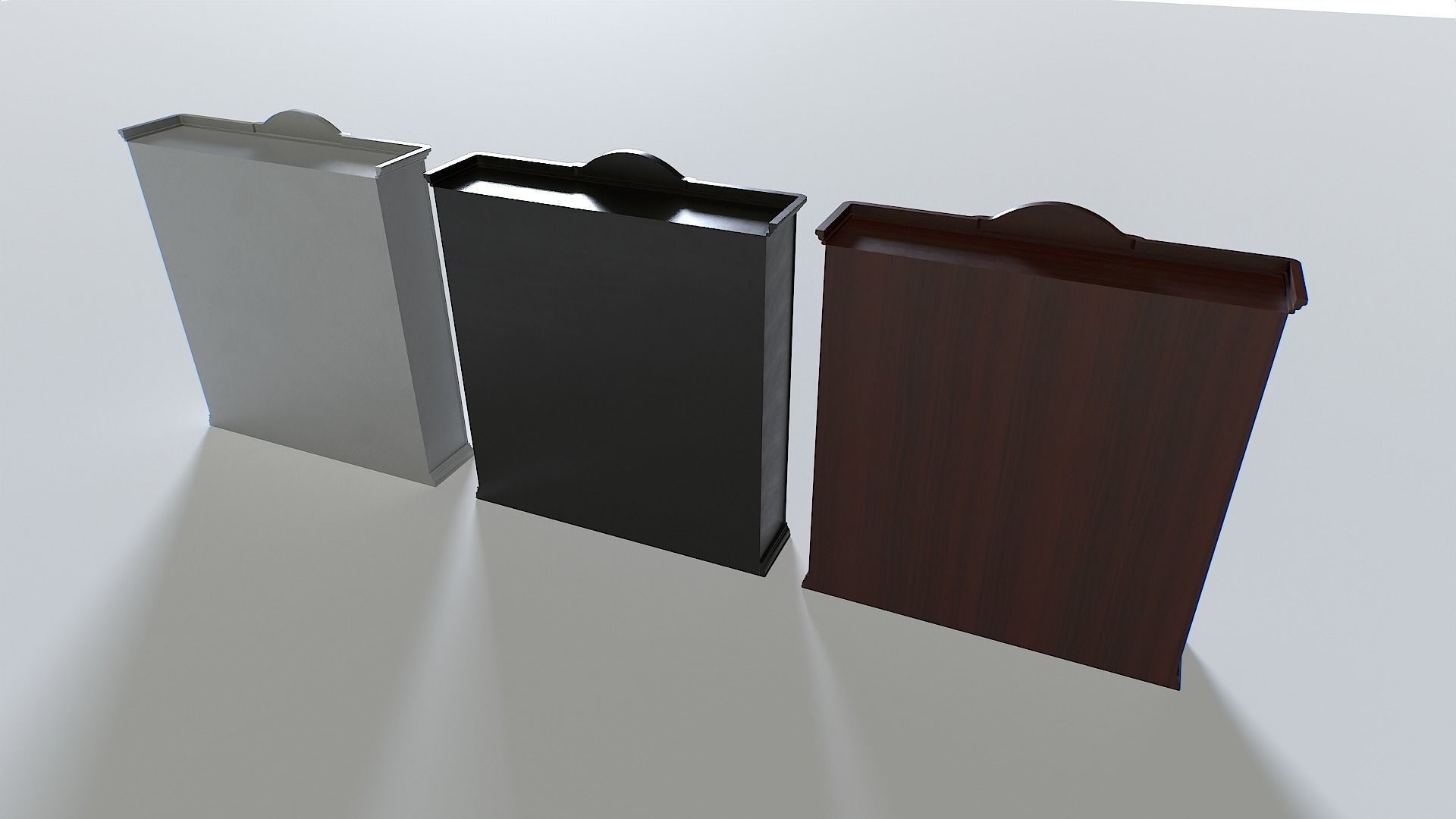 Living Room Furniture 2 Low-poly 3D model_7