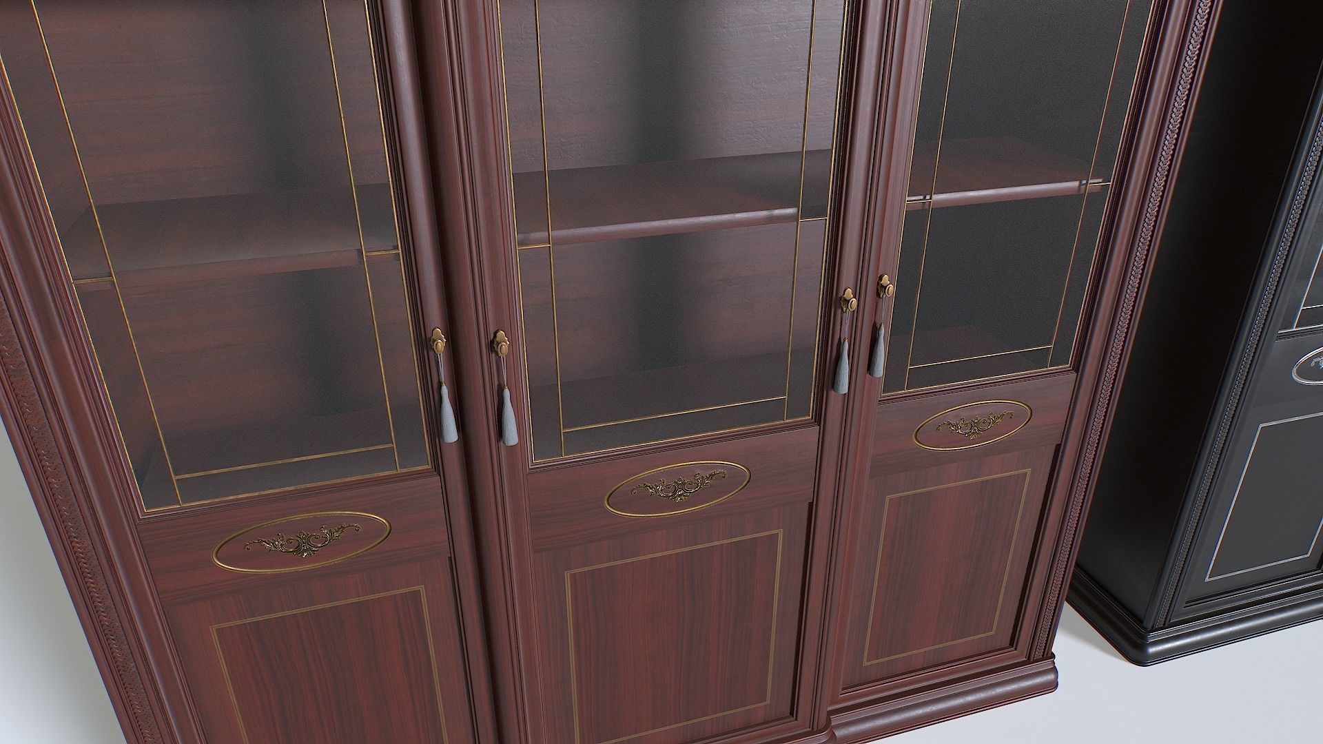 Living Room Furniture 2 Low-poly 3D model_4