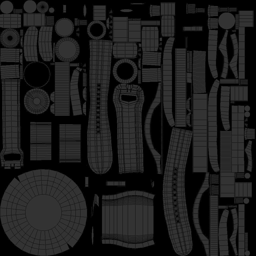 Samsung Galaxy Watch Active 2 - Aluminium Pink Gold Low-poly 3D model_11