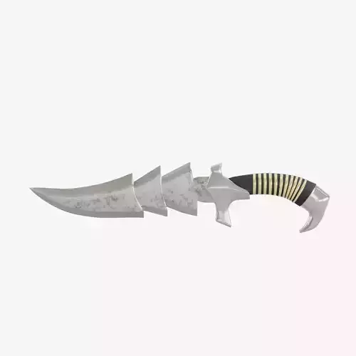 Stylized Medieval Sword Low-poly 3D model