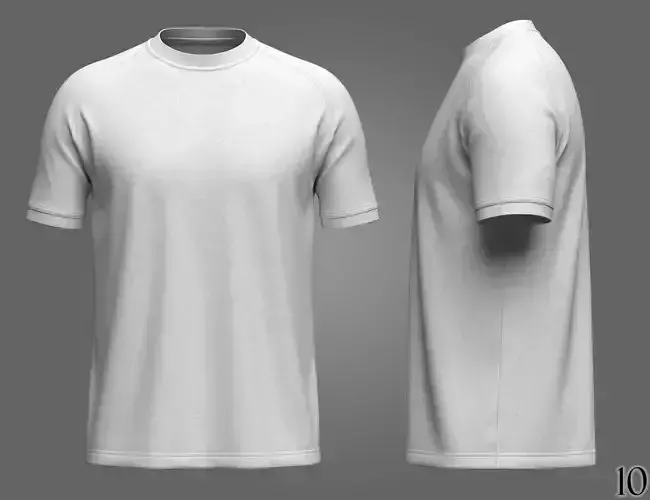 Mens Reglan Half Slv T-Shirt 