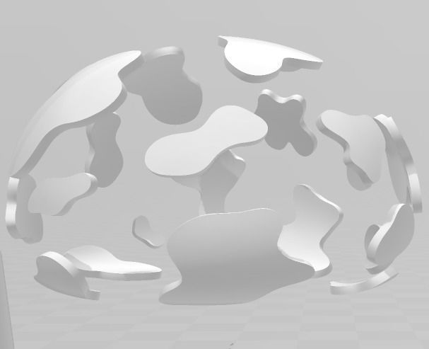 FIGURINE TINTIN CHAMPIGNON BD ETOILE MYSTERIEUSE 3D print model_5