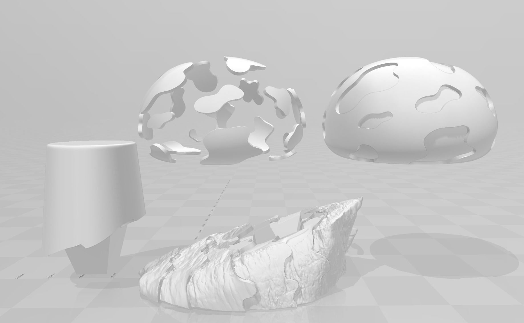 FIGURINE TINTIN CHAMPIGNON BD ETOILE MYSTERIEUSE 3D print model_4