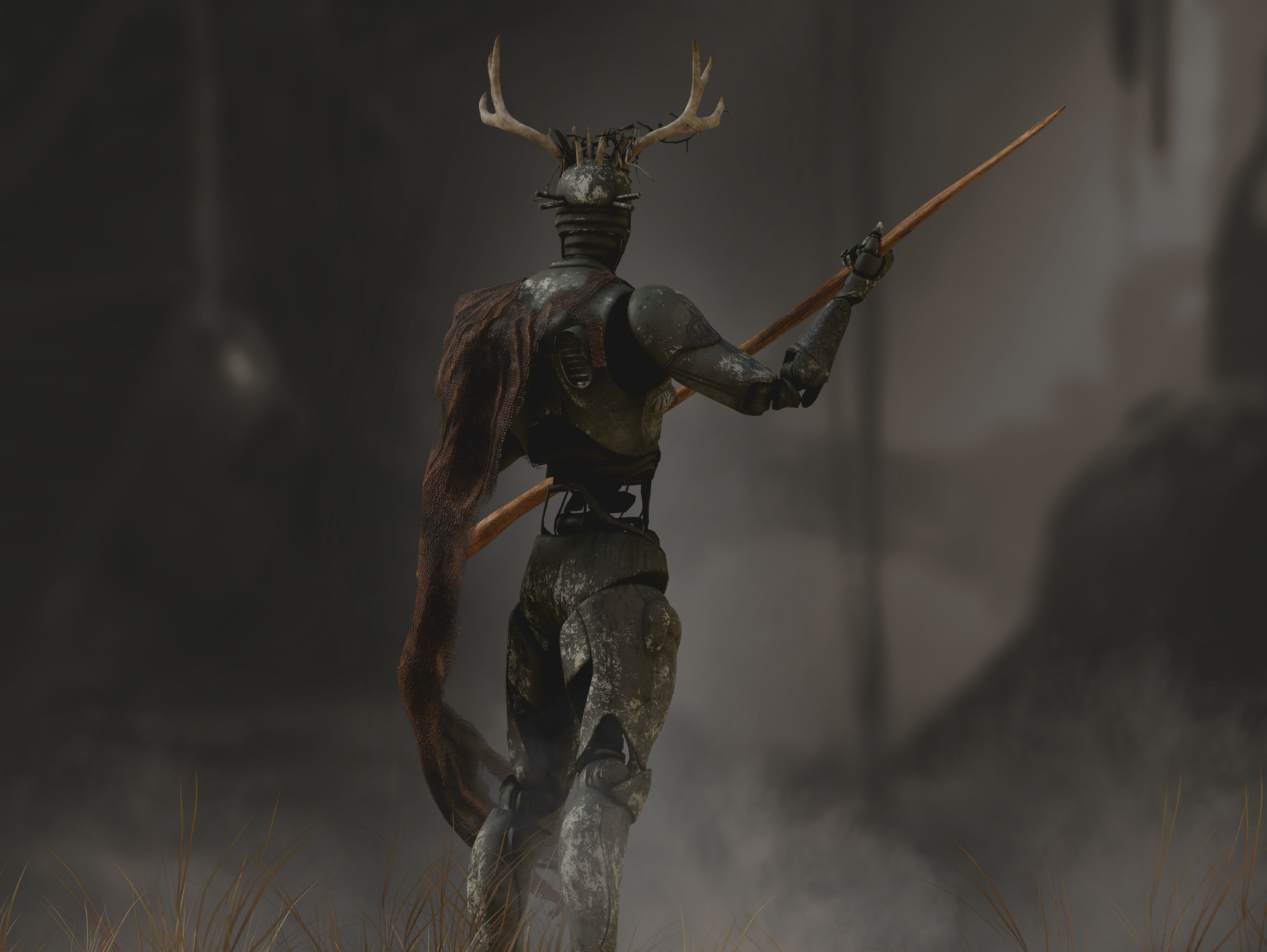 Jimmy from Rebel Moon Low-poly 3D model_6