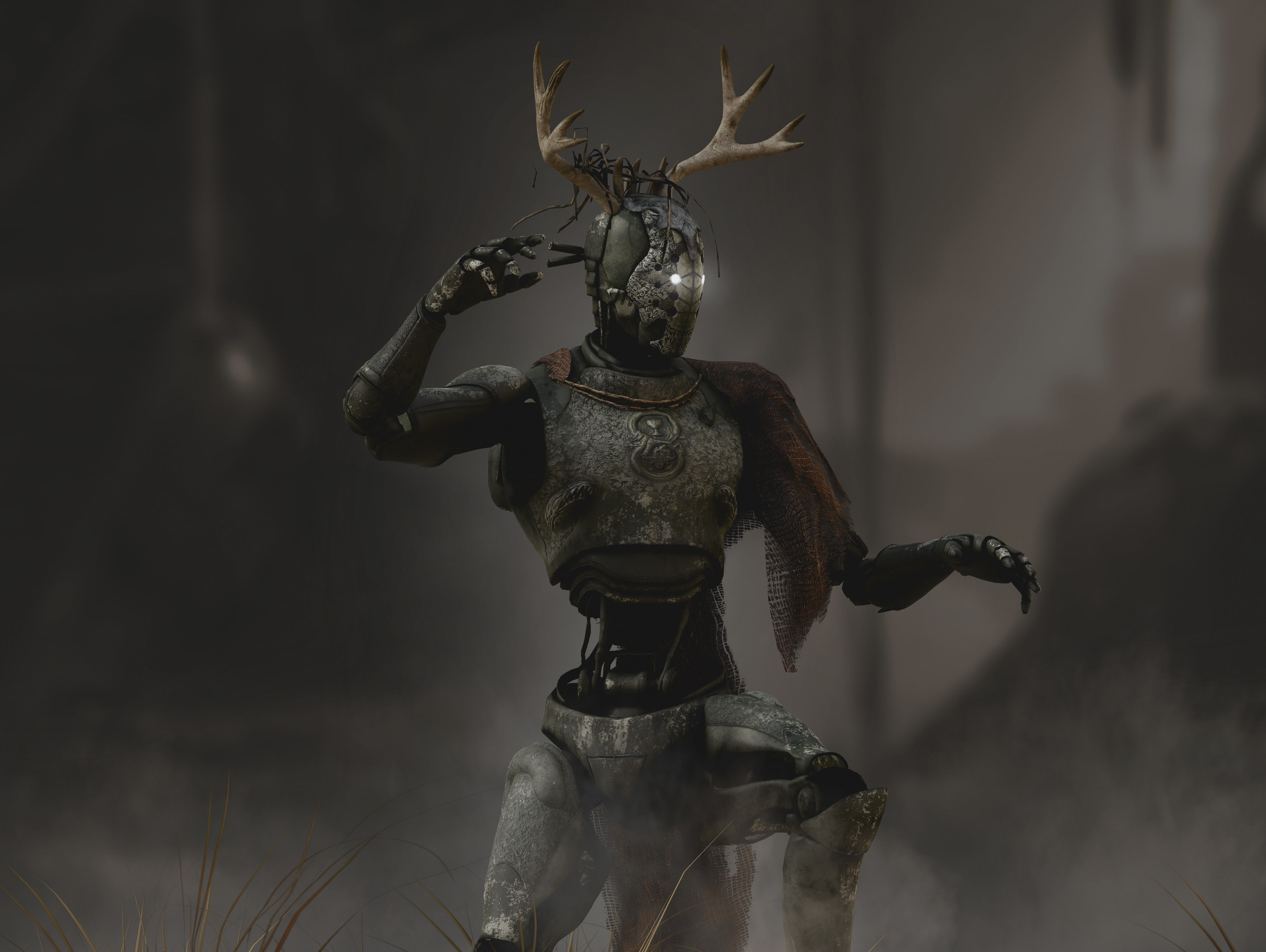 Jimmy from Rebel Moon Low-poly 3D model_2