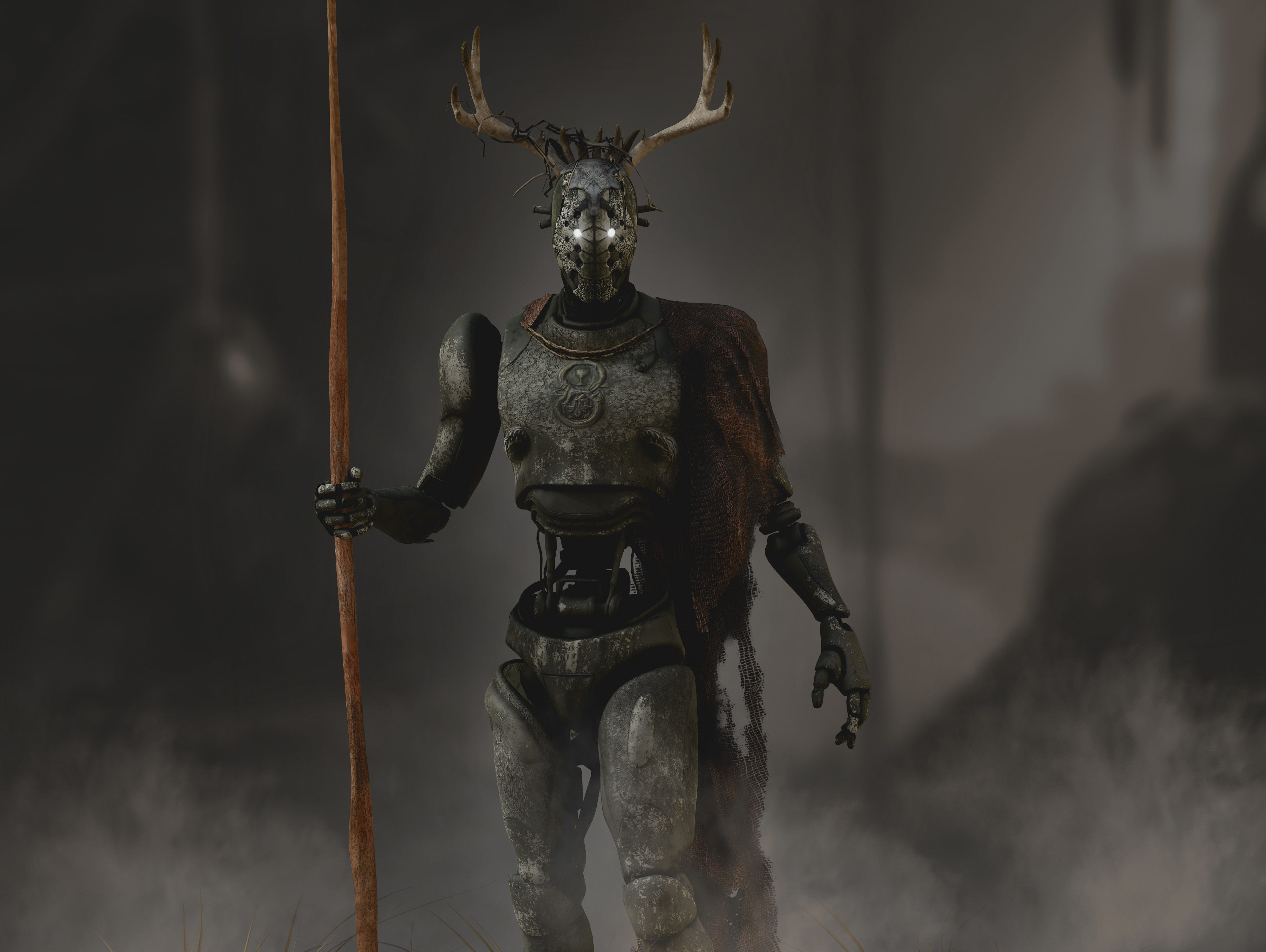 Jimmy from Rebel Moon Low-poly 3D model_4