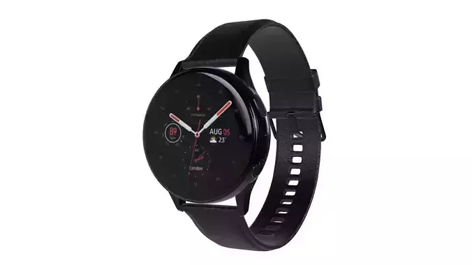 Samsung Galaxy Watch Active 2 - Stainless Steel Black