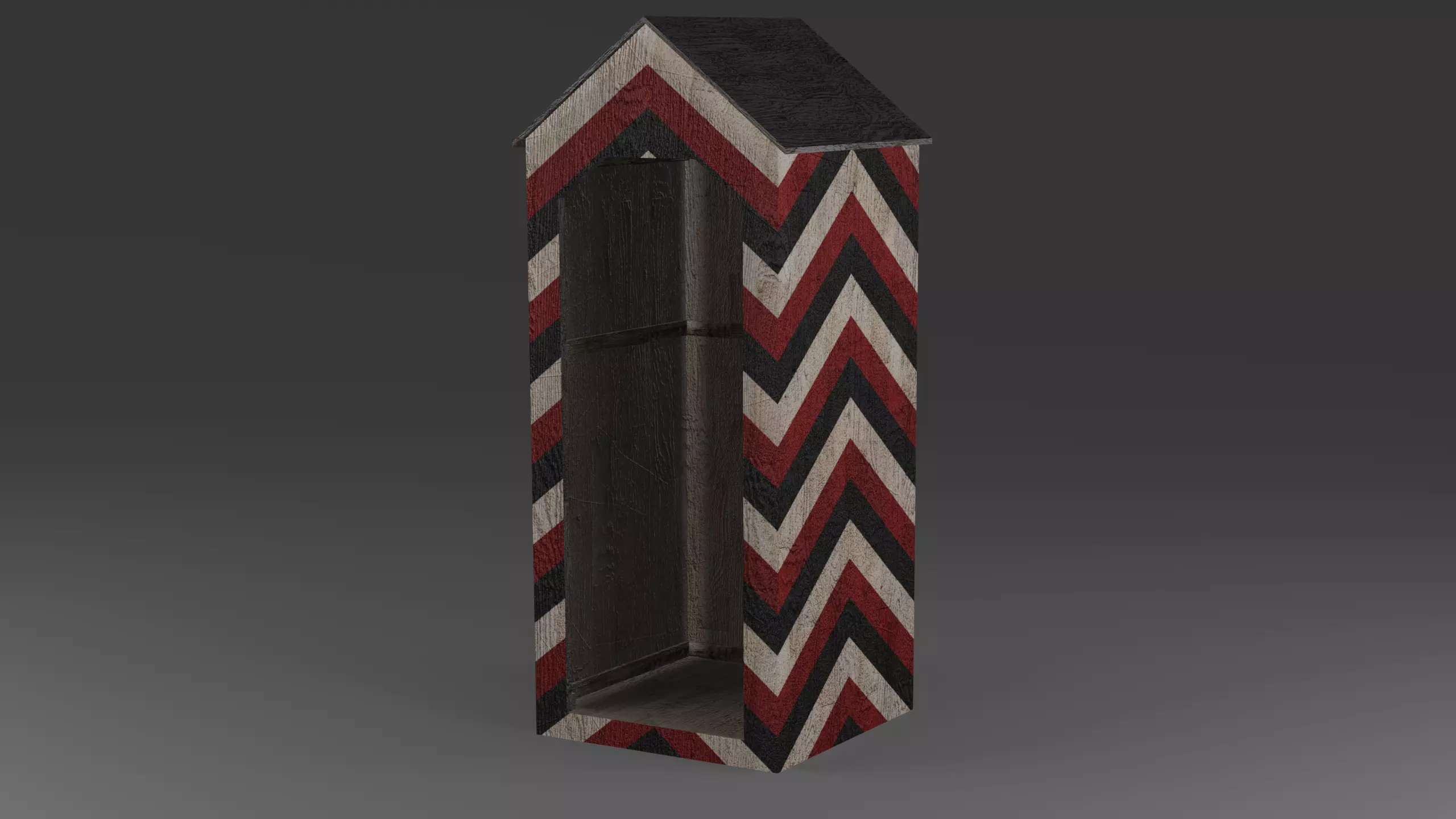 German WW2 Guardpost Free 3D model