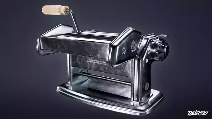 KITCHEN - Pasta Maker 01 - LOW POLY