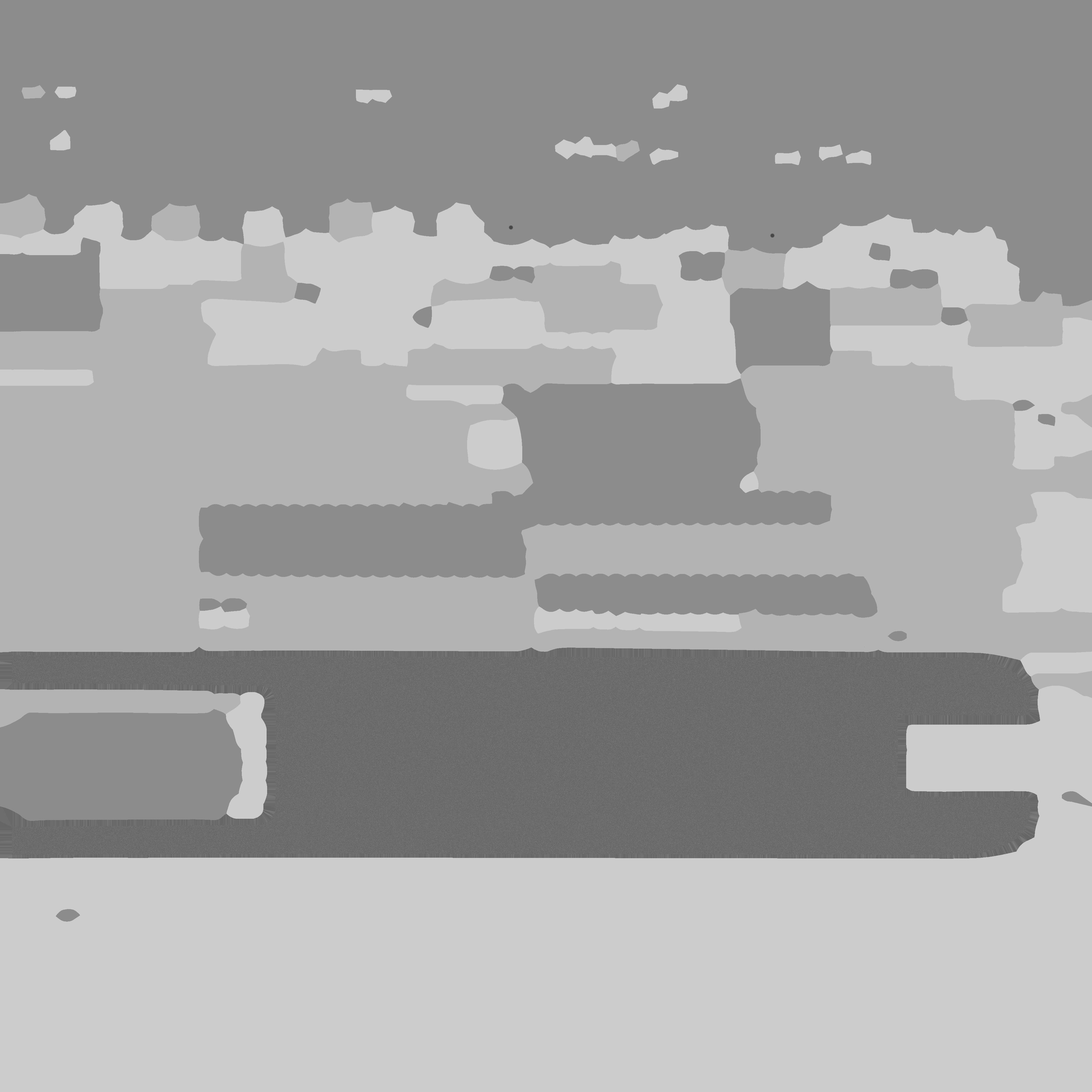 Scooter Low-poly 3D model_13