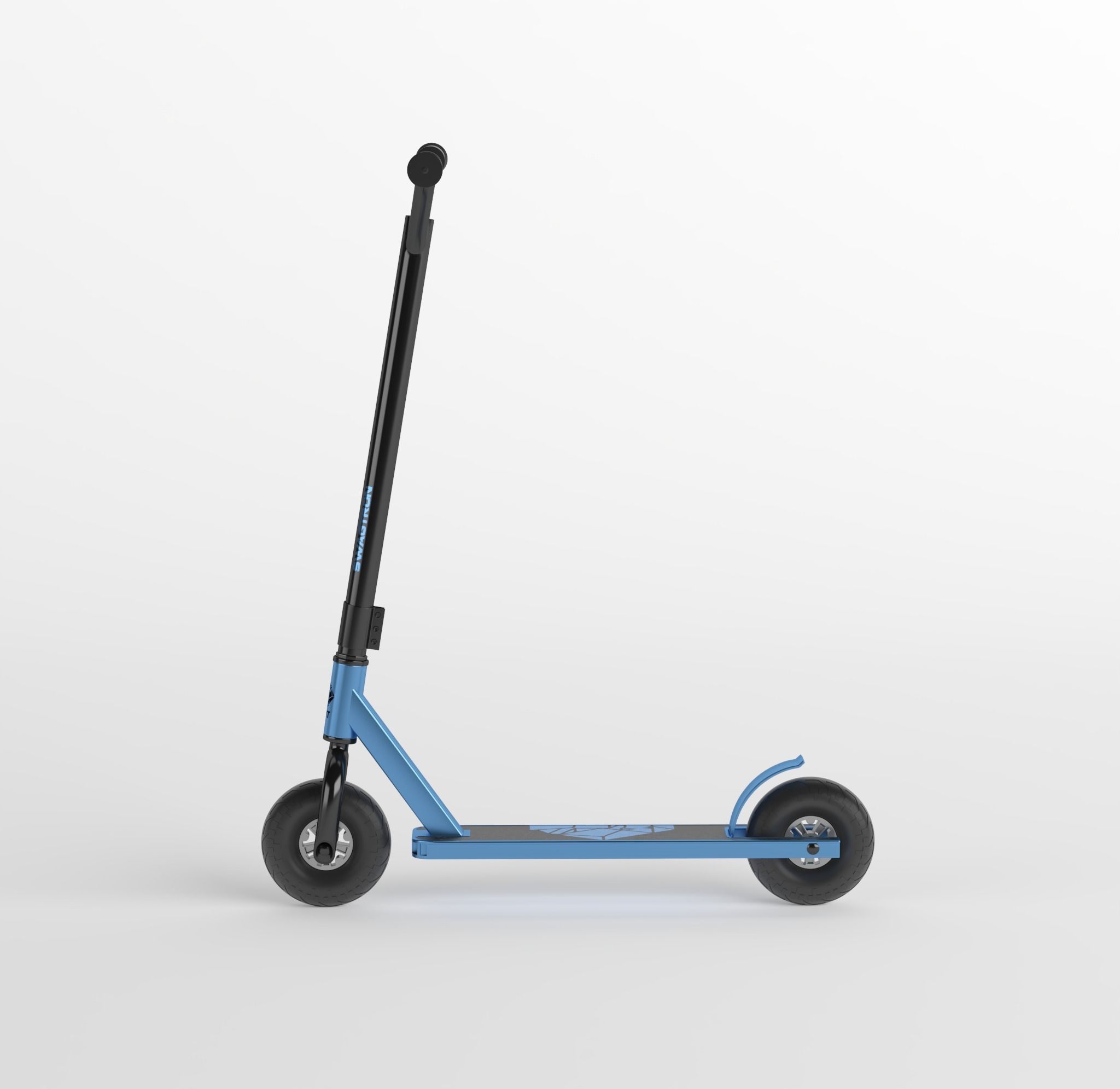Scooter Low-poly 3D model_19