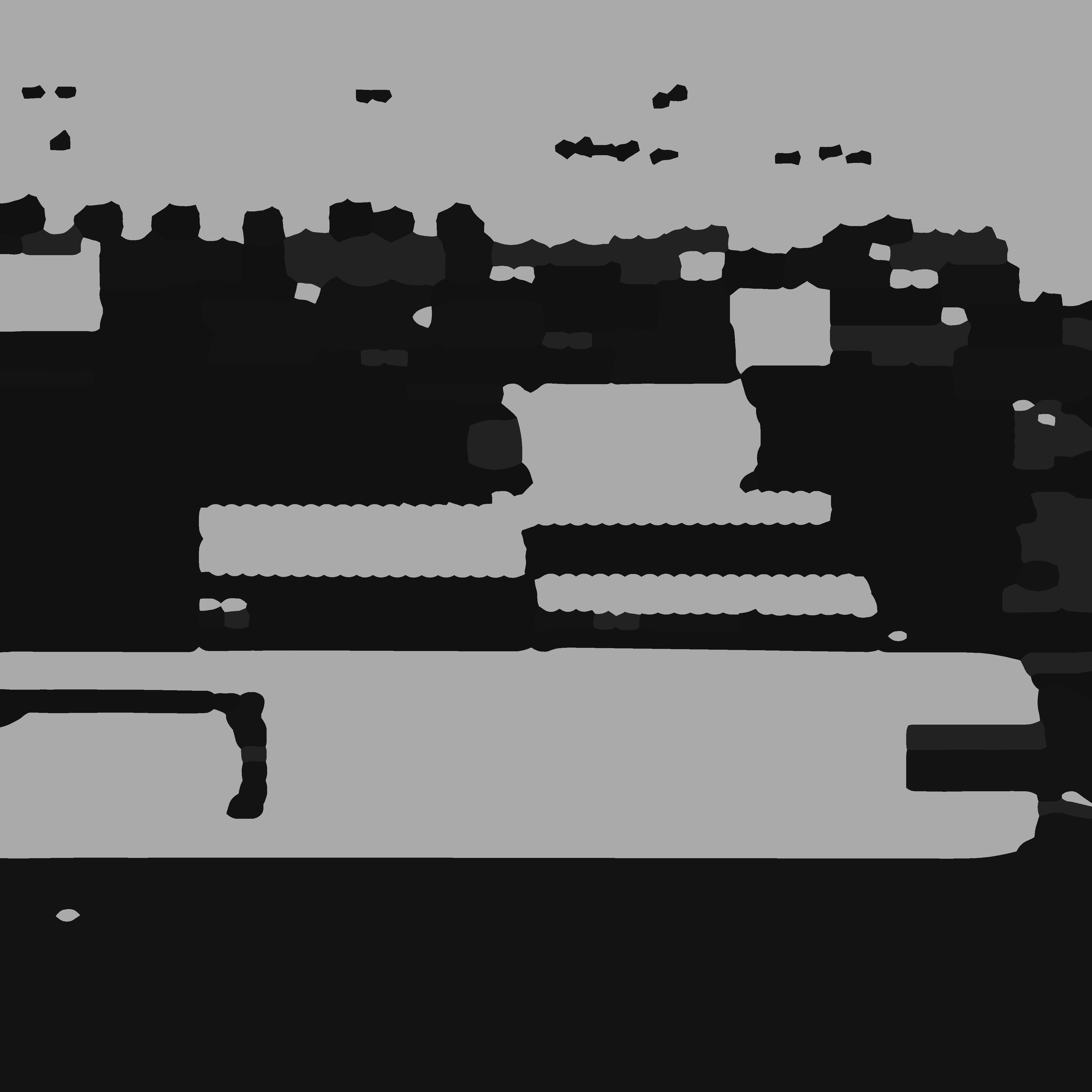 Scooter Low-poly 3D model_17