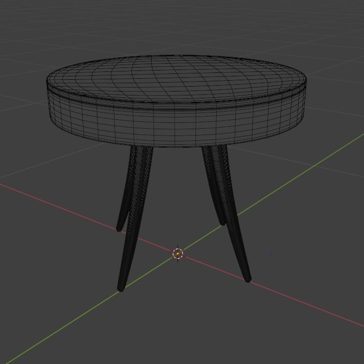 Coffee Table 3D model_2