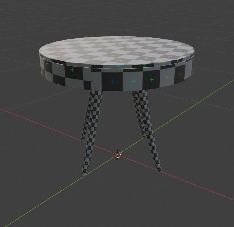 Coffee Table 3D model_4