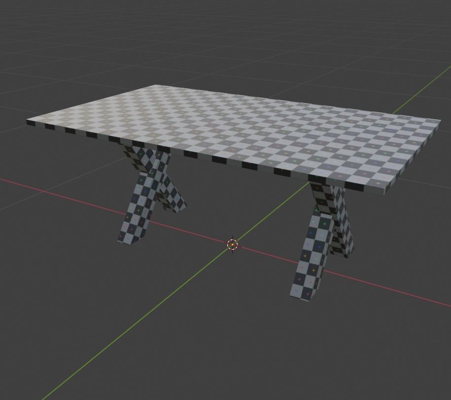 Coffee Table 3D model_4