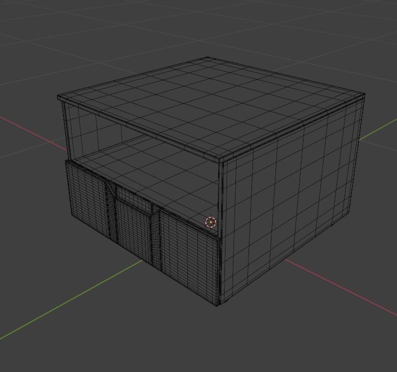 Coffee Table 3D model_2