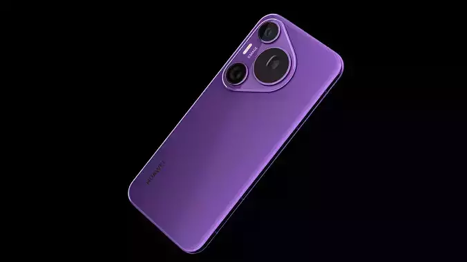 HUAWEI Pura 70 Pro Kirin 9010 smartphone C4D model 3D model