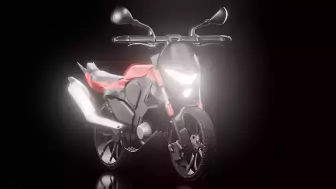 3D Motorcycle Model